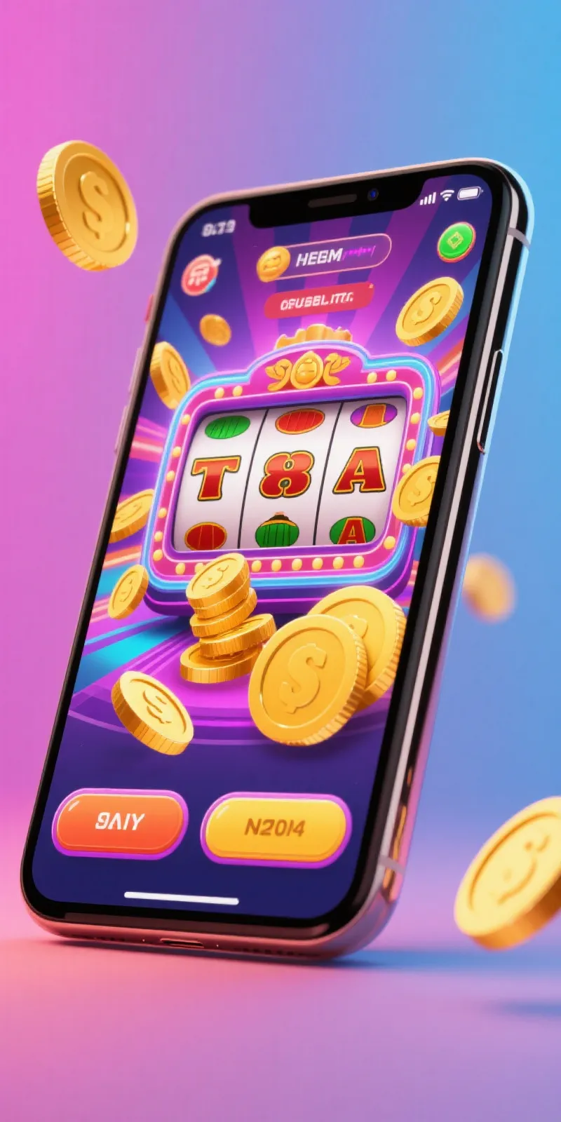 WG电子 移动端APP界面